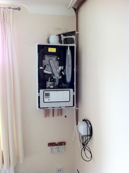 PESL Installation of new boiler