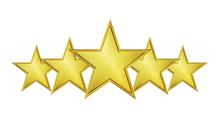 5 Gold Stars